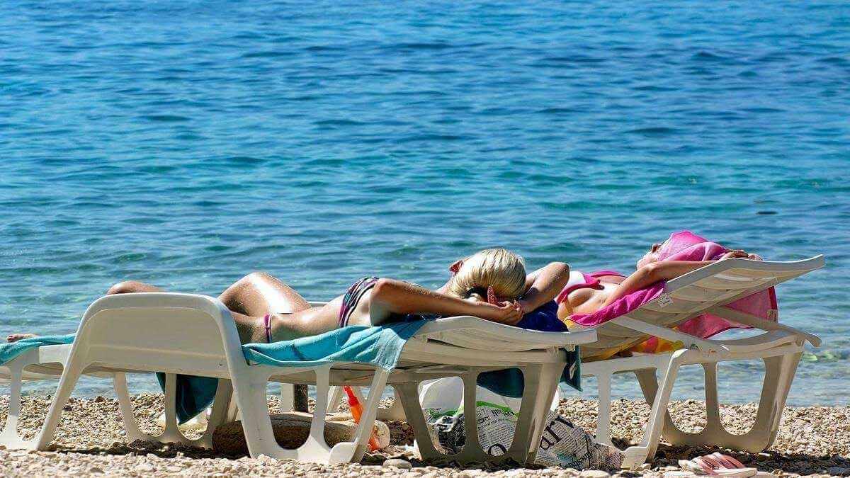 chorvatsko ubytování na pláž